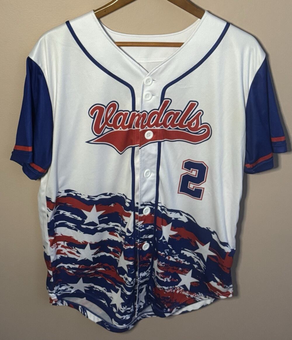 American Vandals Jersey L Button Up